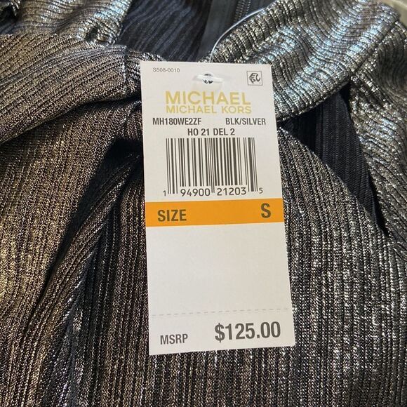 Michael Kors
Metallic Flutter-Sleeve Dress
Gray Size Small - Picture 2 of 3